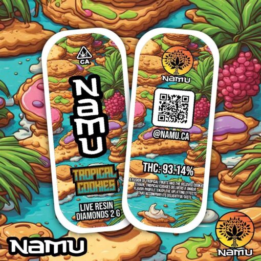 Namu 2g Tropical Cookies Disposable